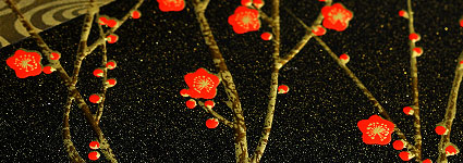 MAKIE  Finishing Sparkles on Lacquerware. | YAMADA HEIANDO Lacquerware: Hand-Crafted Imperial Luxury for Japanese Emperor