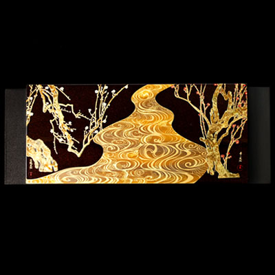 Decorative Panel | YAMADA HEIANDO - Japanese Emperor's choice of lacquerware