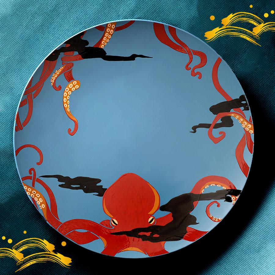Sea Plate Octopus（Umi sara Tako）
